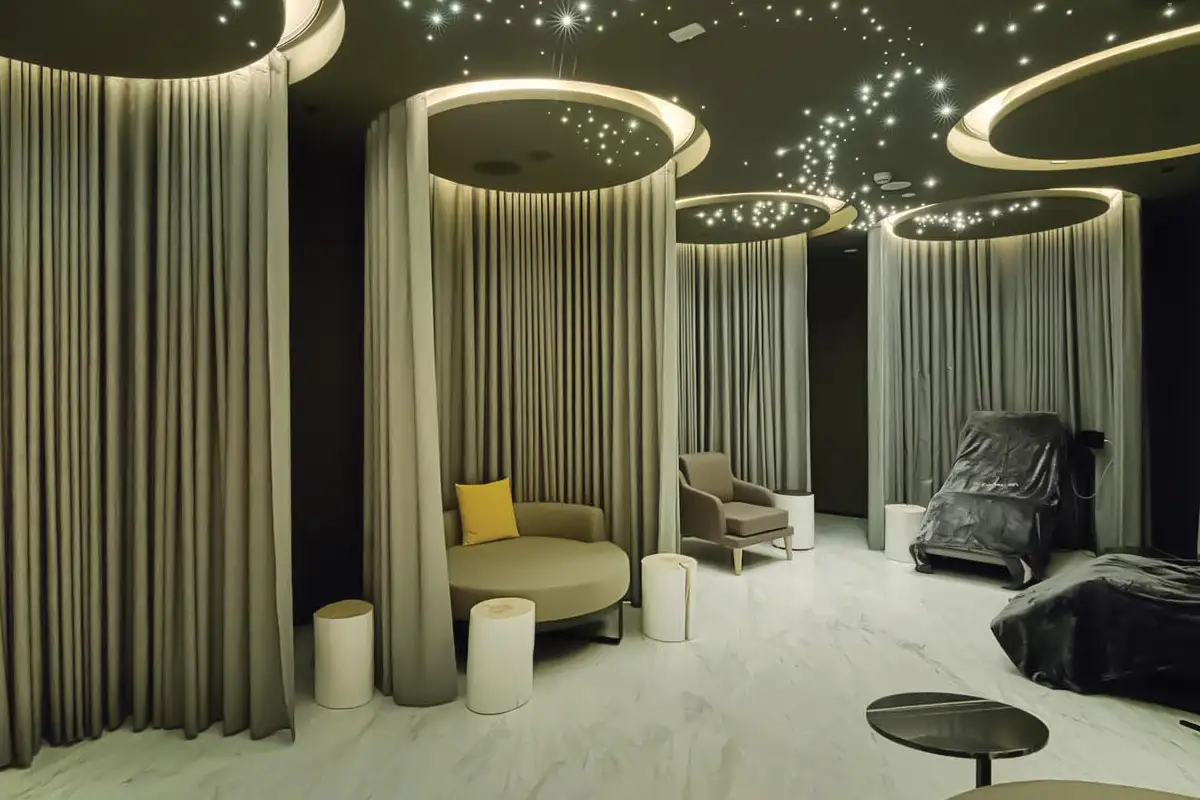 spa interior photography at One&Only Hotel Dubai