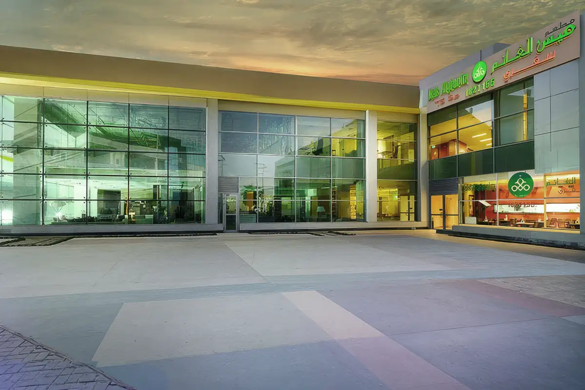 Restaurant facade architectural photography Kuwait