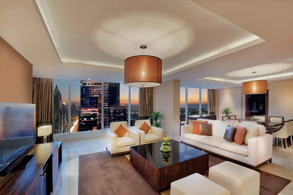 Hotel room interior in Saudi Arabia -Highskyart