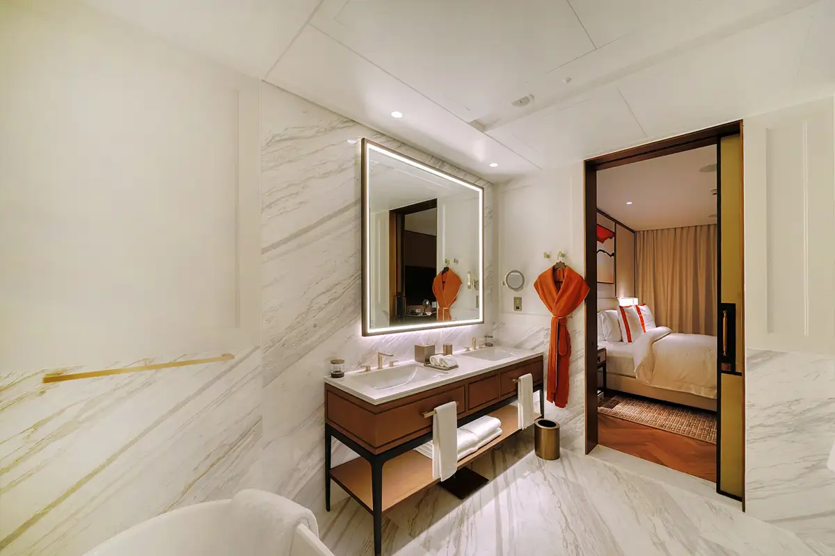 Bathroom interior photography — interior hotel photographer bangkok thailand, Highskyart